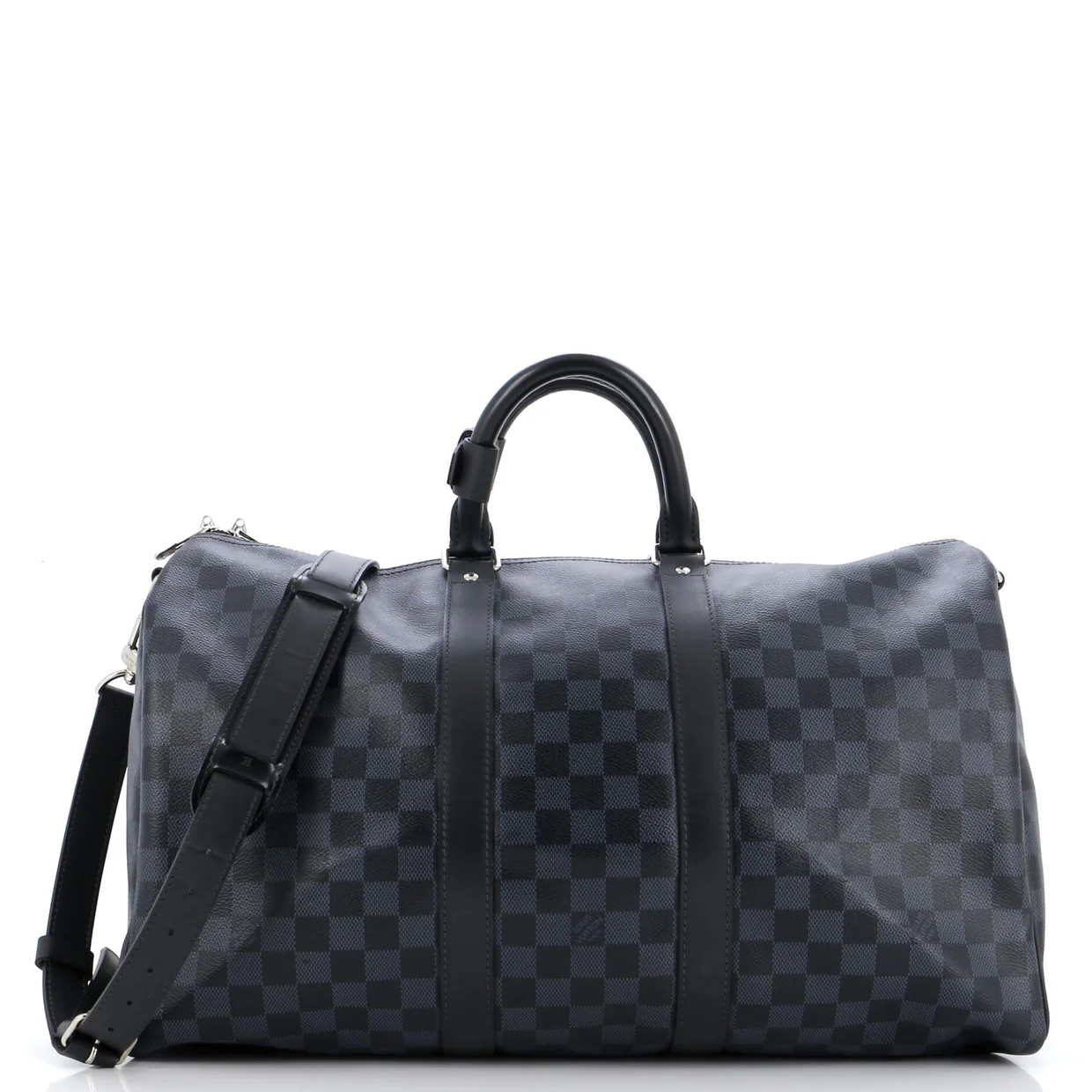 Keepall Bandouliere Bag Damier Cobalt 45 - Deep Luxury