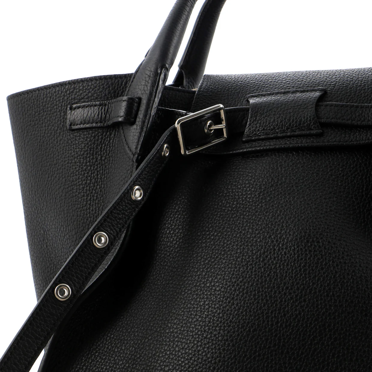 Big Bag Grained Calfskin Small - Deep Luxury