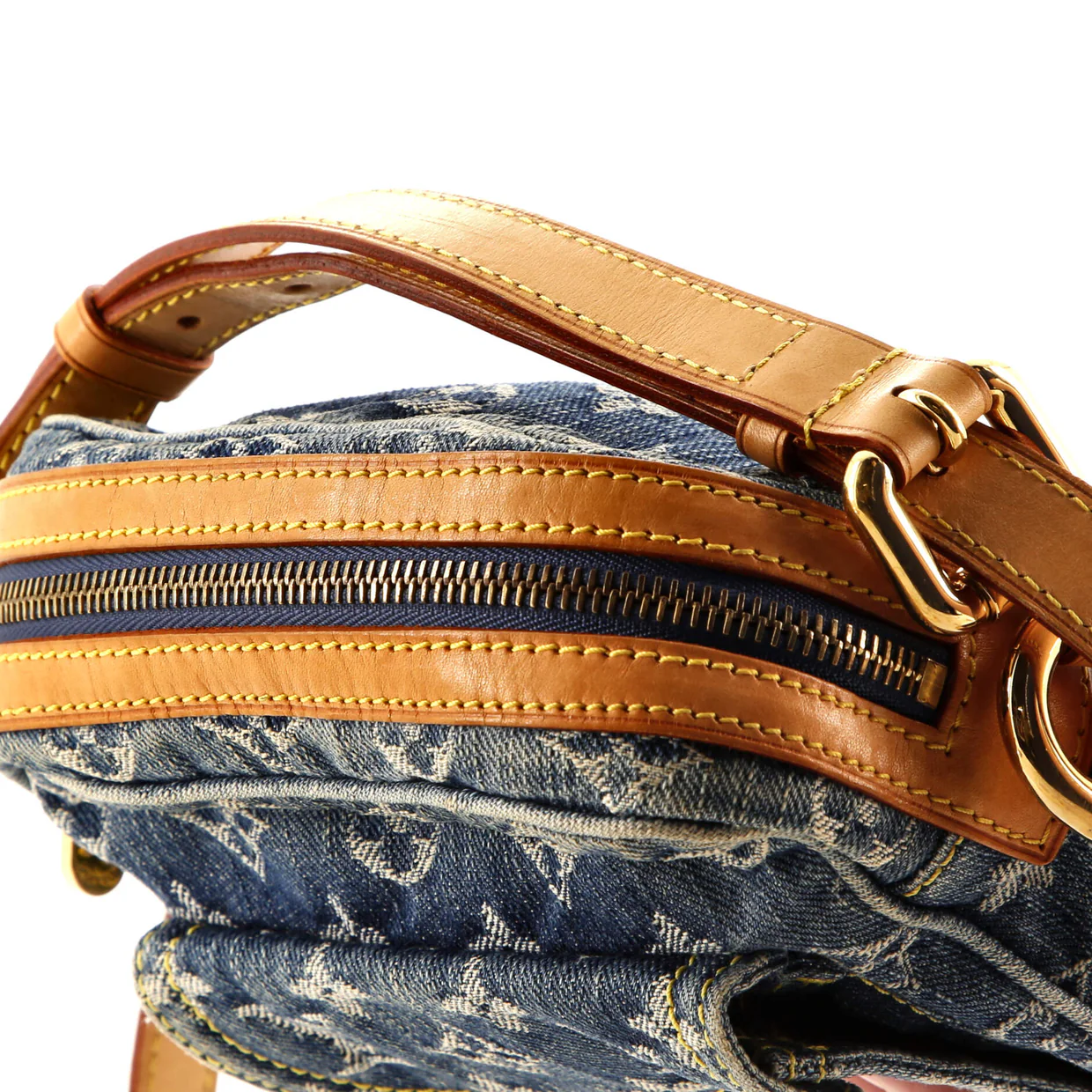 Camera Bag Monogram Denim - Deep Luxury