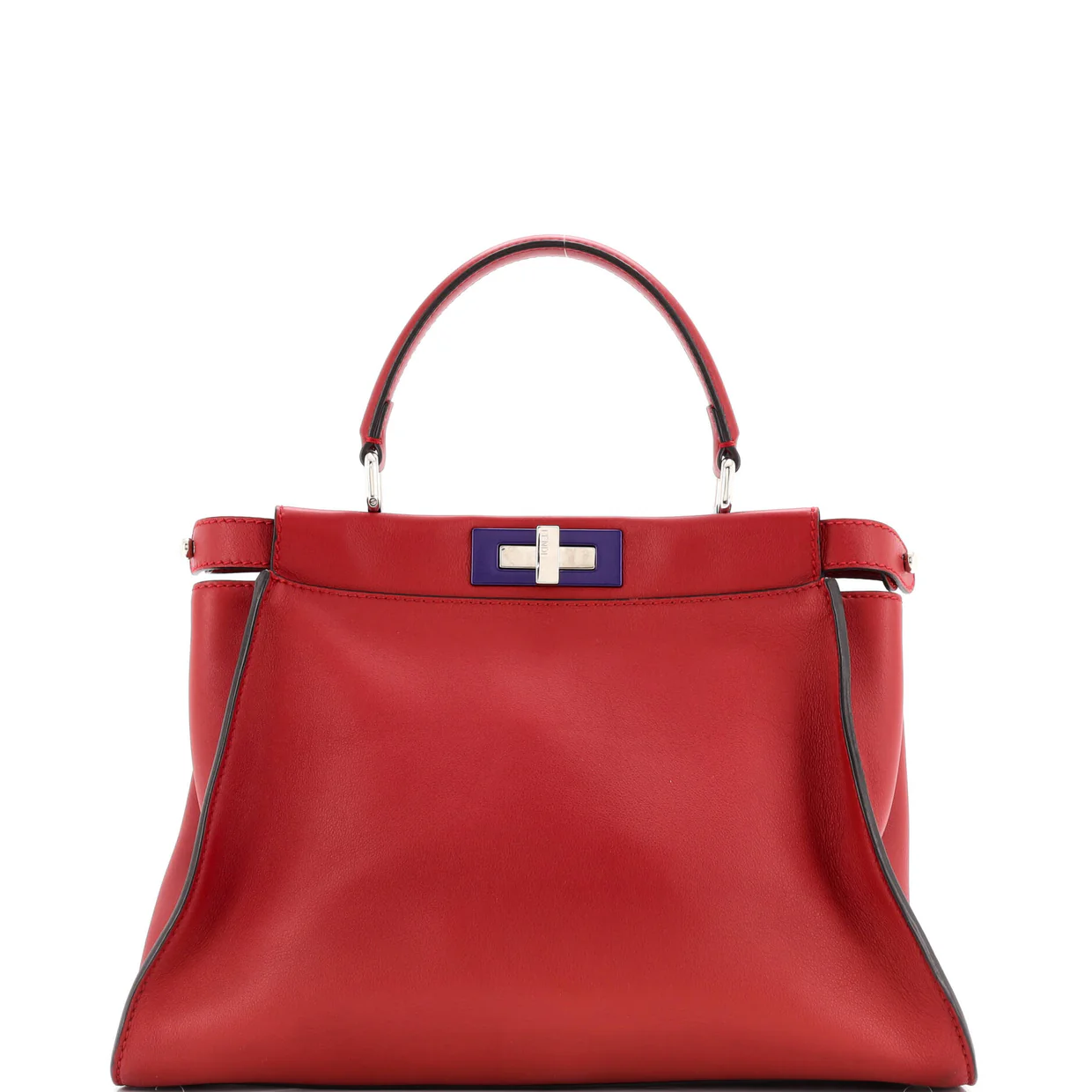 Peekaboo Bag Rigid Leather Regular - Deep Luxury