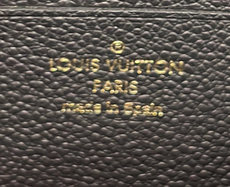 Ivy Wallet on Chain Monogram Empreinte Giant - Deep Luxury