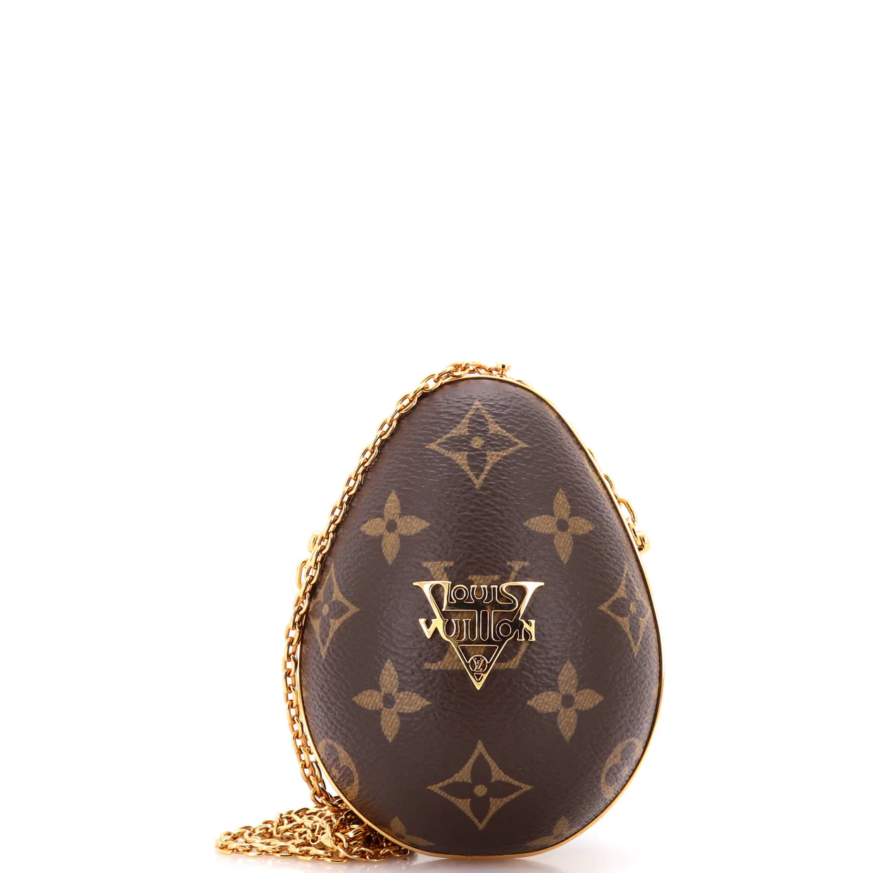 Egg Case Monogram Canvas and Leather - Deep Luxury