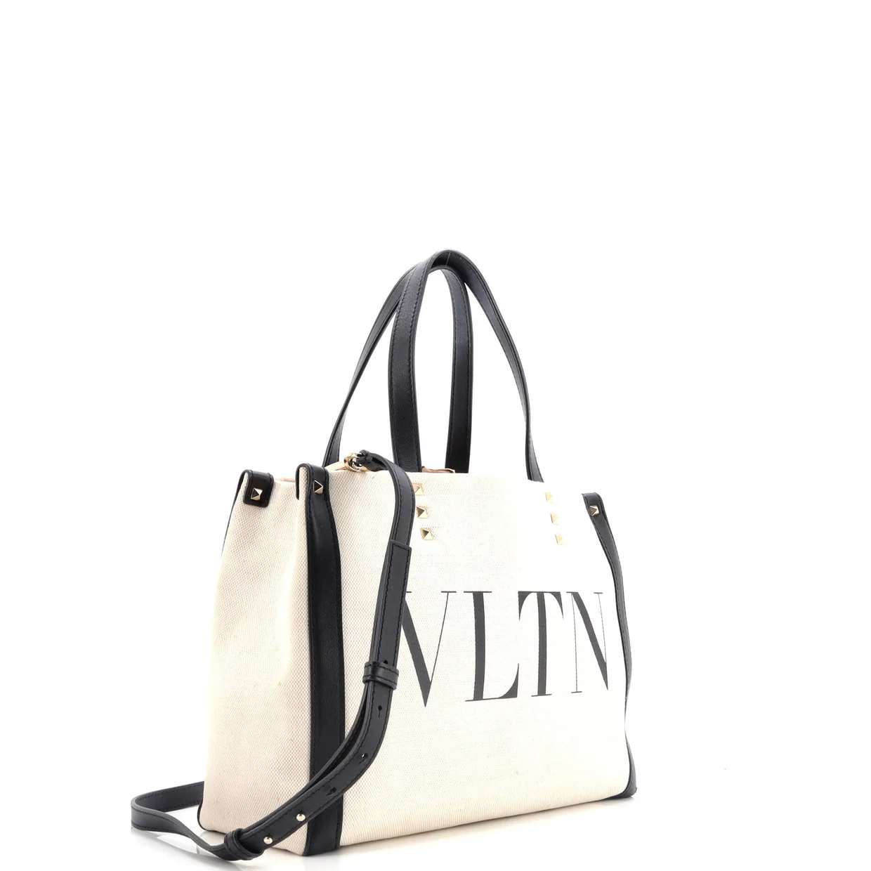 Grande Plage VLTN Tote Canvas Small - Deep Luxury