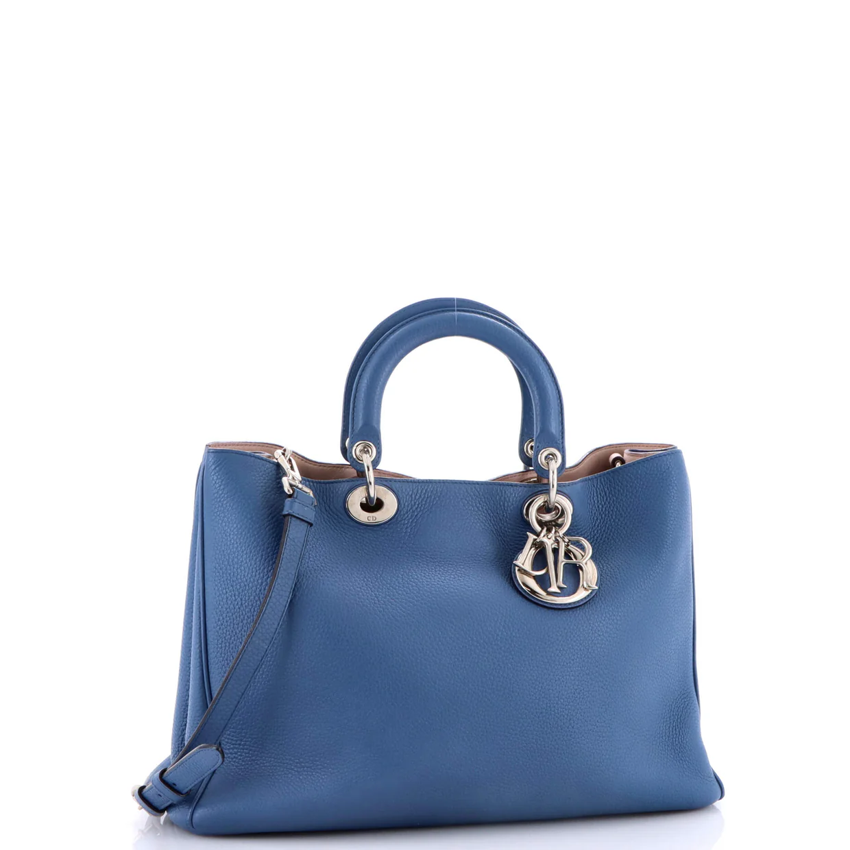Diorissimo Tote Pebbled Leather Large - Deep Luxury