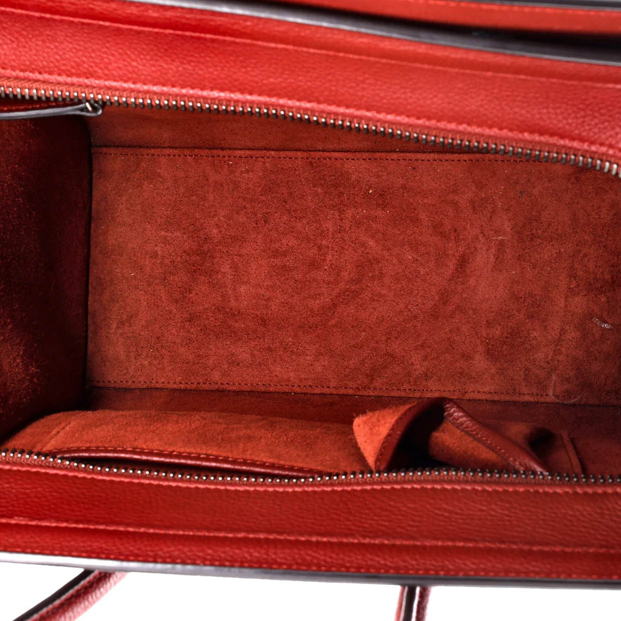 Luggage Bag Grainy Leather Micro - Deep Luxury