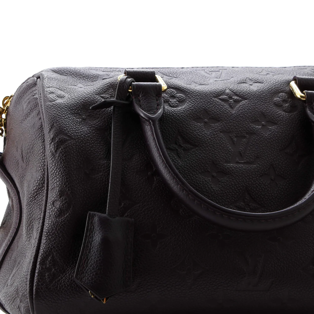 Speedy Bandouliere Bag Monogram Empreinte Leather 25 - Deep Luxury