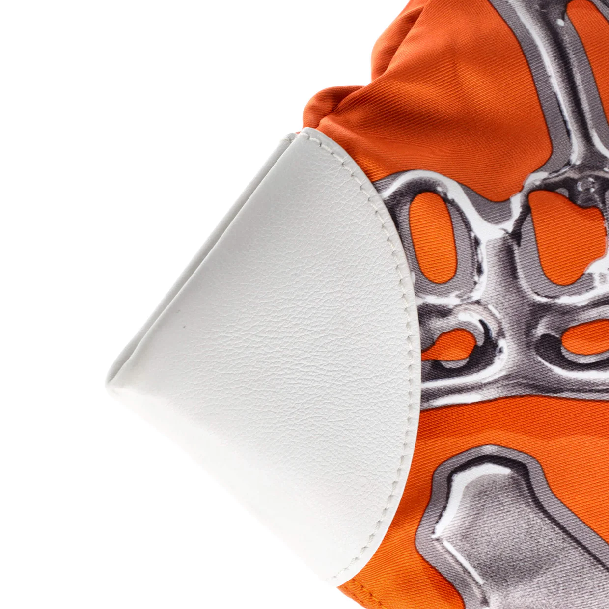 Silky City Bag Printed Silk and Leather PM - Deep Luxury