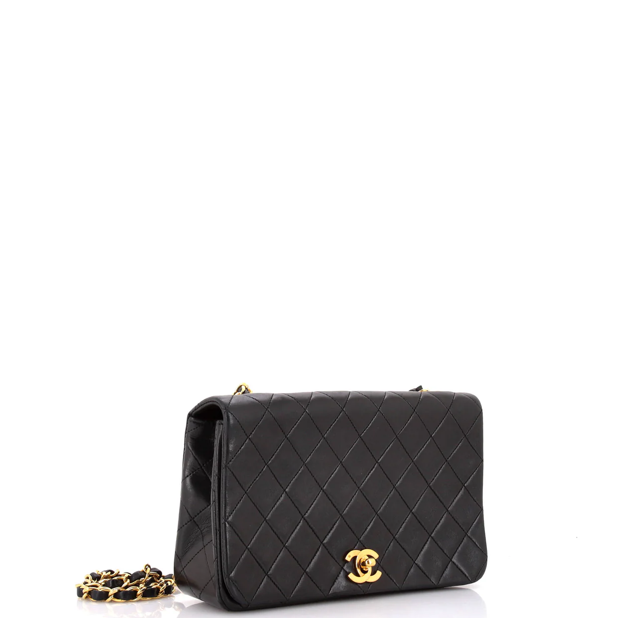 Vintage Full Flap Bag Quilted Lambskin Medium - Deep Luxury