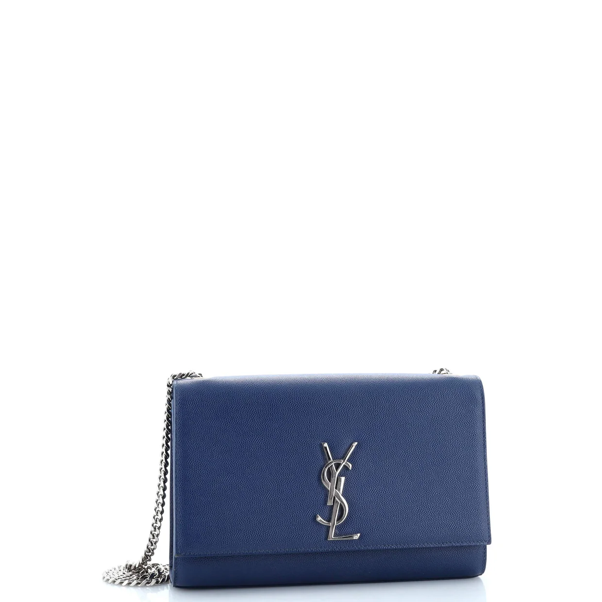 Classic Monogram Crossbody Bag Grainy Leather Medium - Deep Luxury