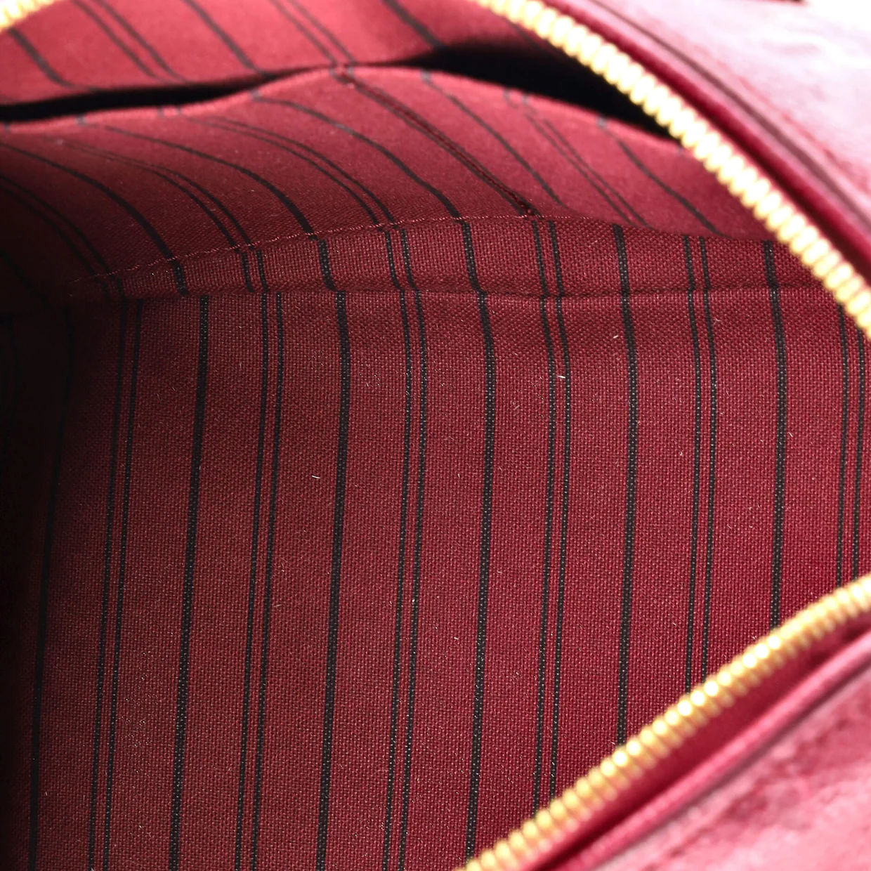 Speedy Bandouliere Bag Monogram Empreinte Leather 25 - Deep Luxury