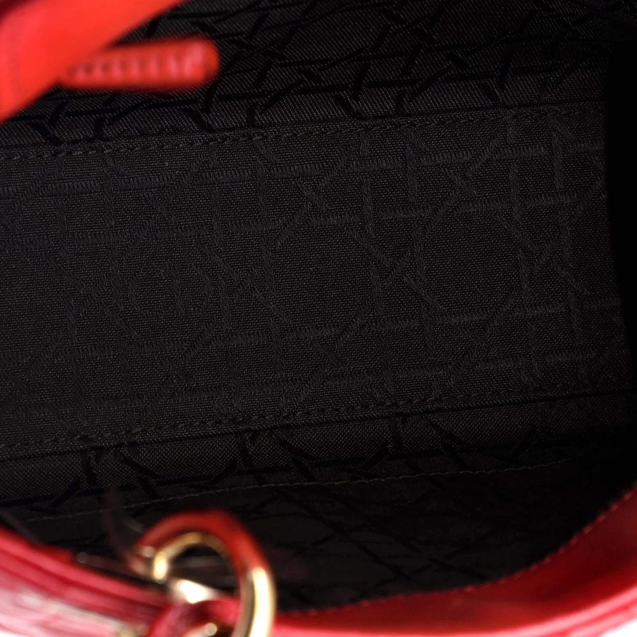 My Lady Dior Bag Cannage Quilt Lambskin - Deep Luxury