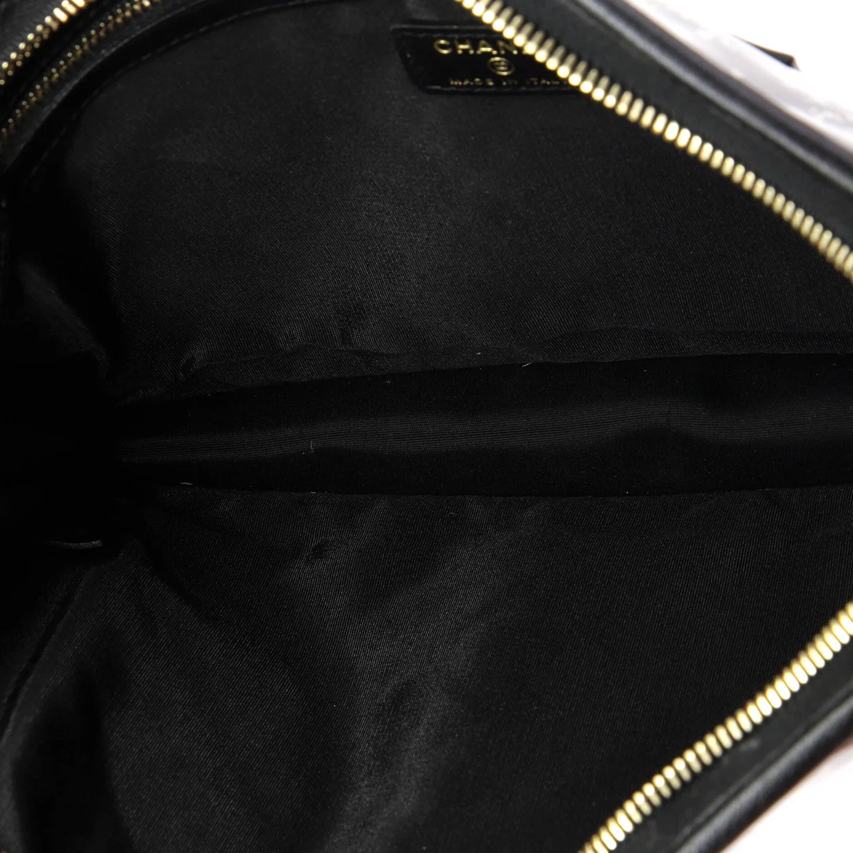Logo Wristlet Clutch PVC Over Quilted Tweed Large - Deep Luxury