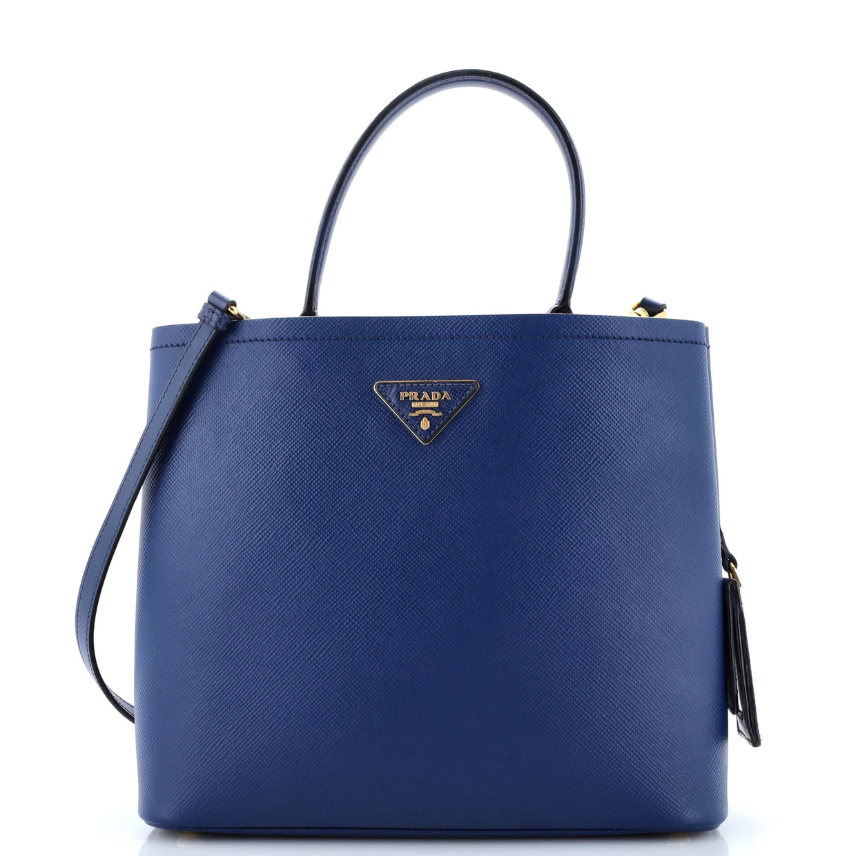 Panier Bucket Bag Saffiano Leather Large - Deep Luxury