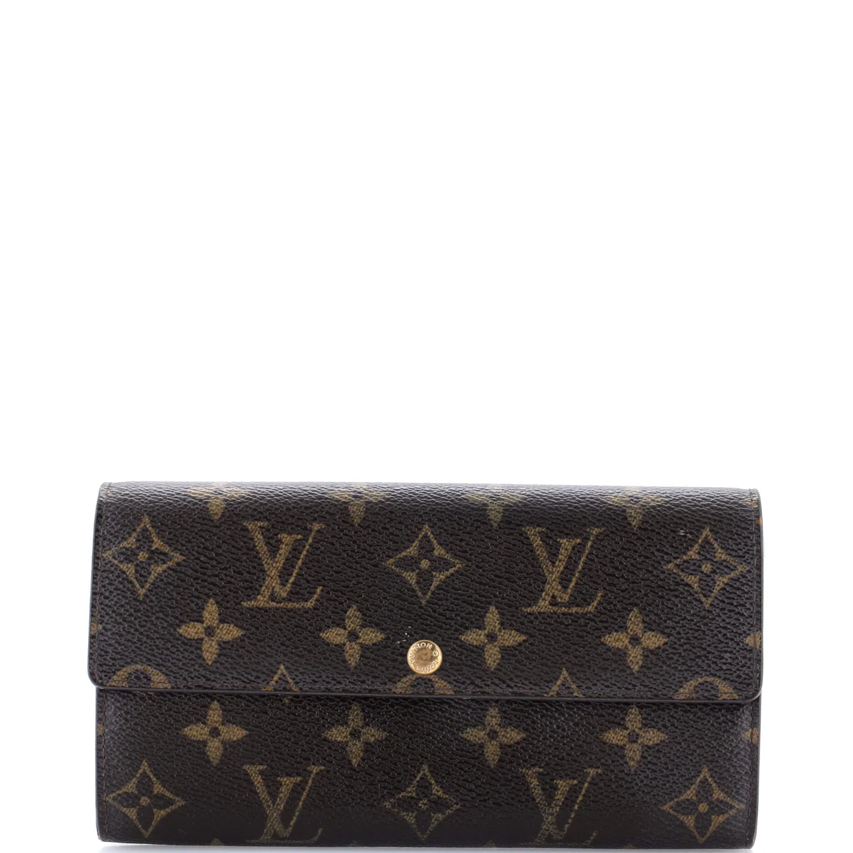 Vintage Sarah Wallet Monogram Canvas - Deep Luxury