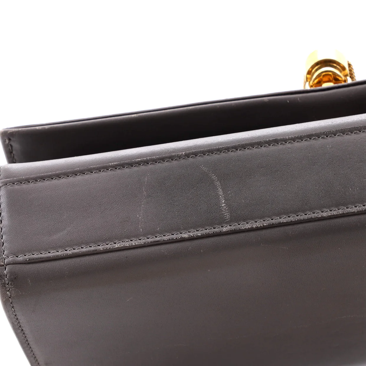 Classic Monogram Tassel Crossbody Bag Leather Medium - Deep Luxury