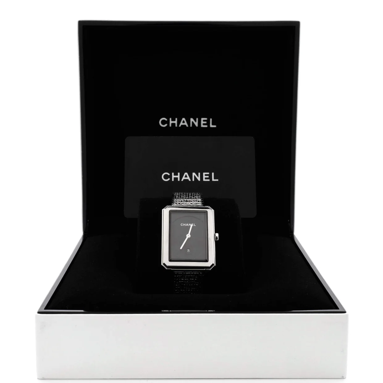 Boy·Friend Tweed Quartz Watch Stainless Steel 26 - Deep Luxury