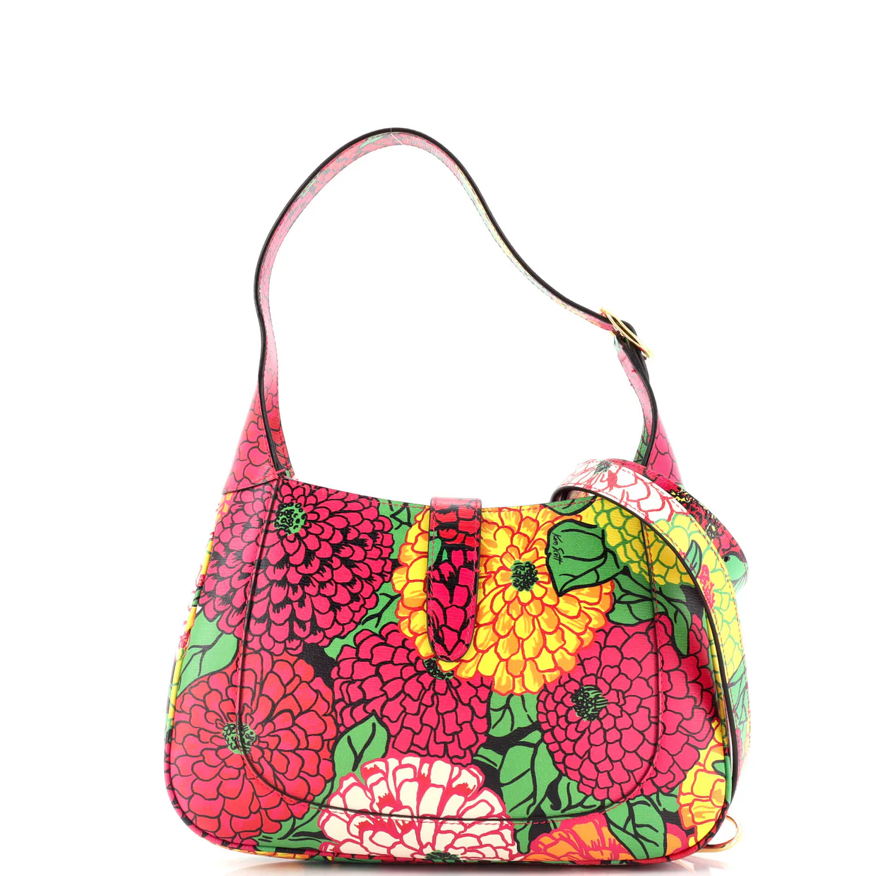 Jackie 1961 Hobo Printed Leather Small - Deep Luxury