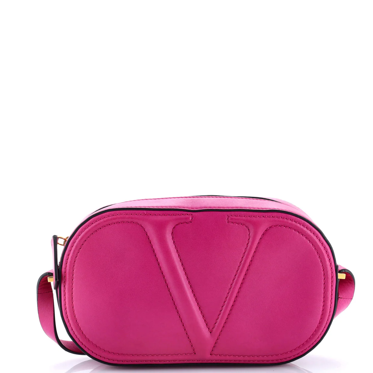 VLogo Walk Crossbody Bag Leather - Deep Luxury