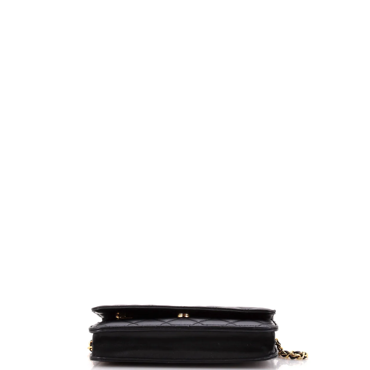 Wallet on Chain Quilted Lambskin - Deep Luxury