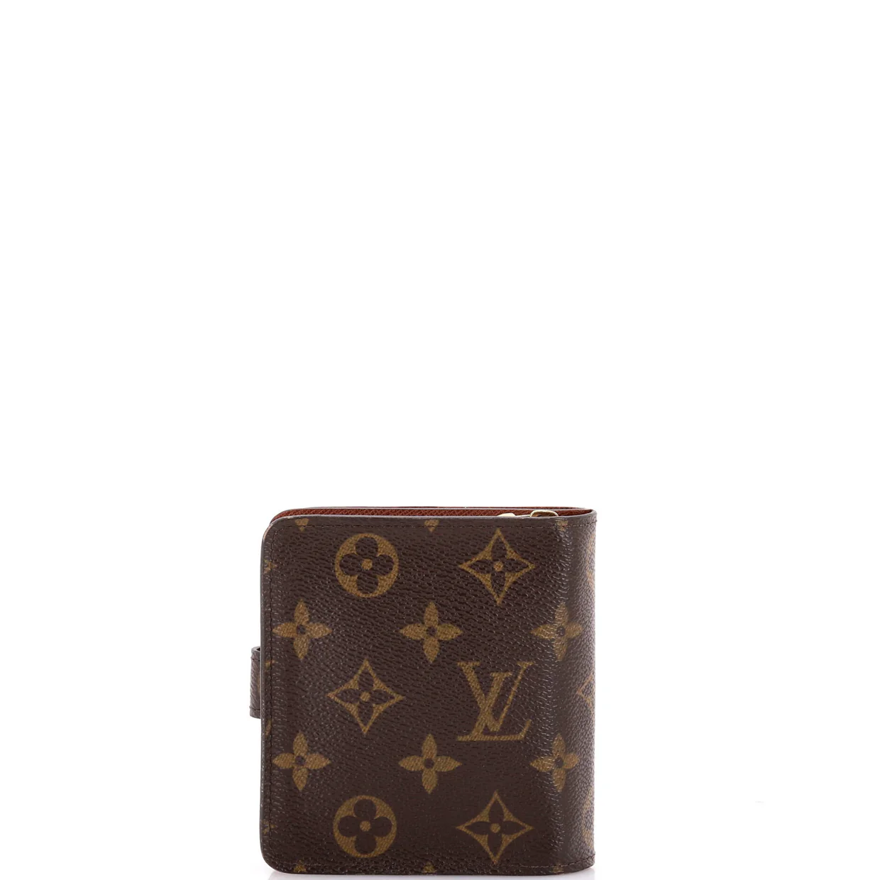 Compact Zippe Wallet Monogram Canvas - Deep Luxury