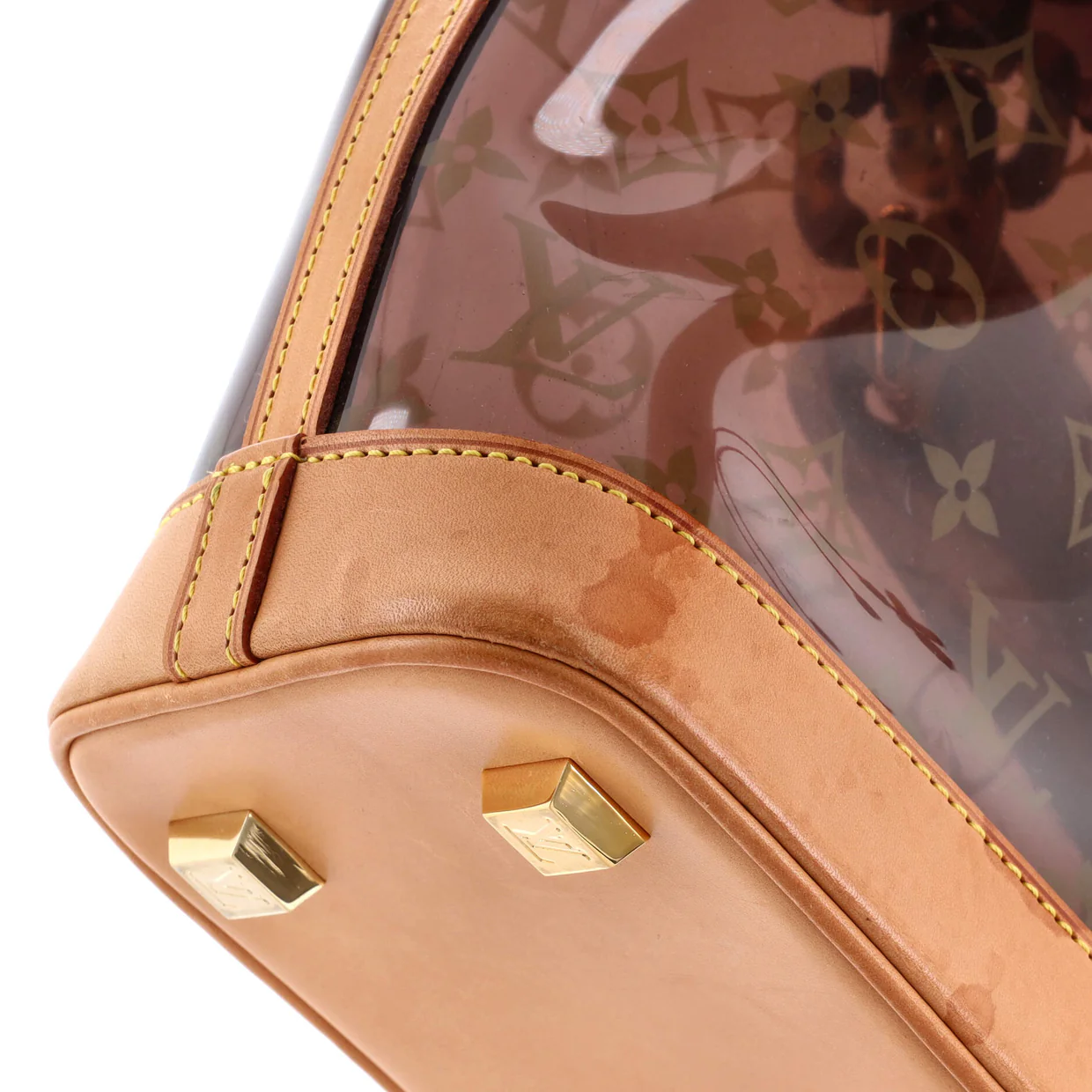 Sac Ambre Handbag Monogram Vinyl PM - Deep Luxury