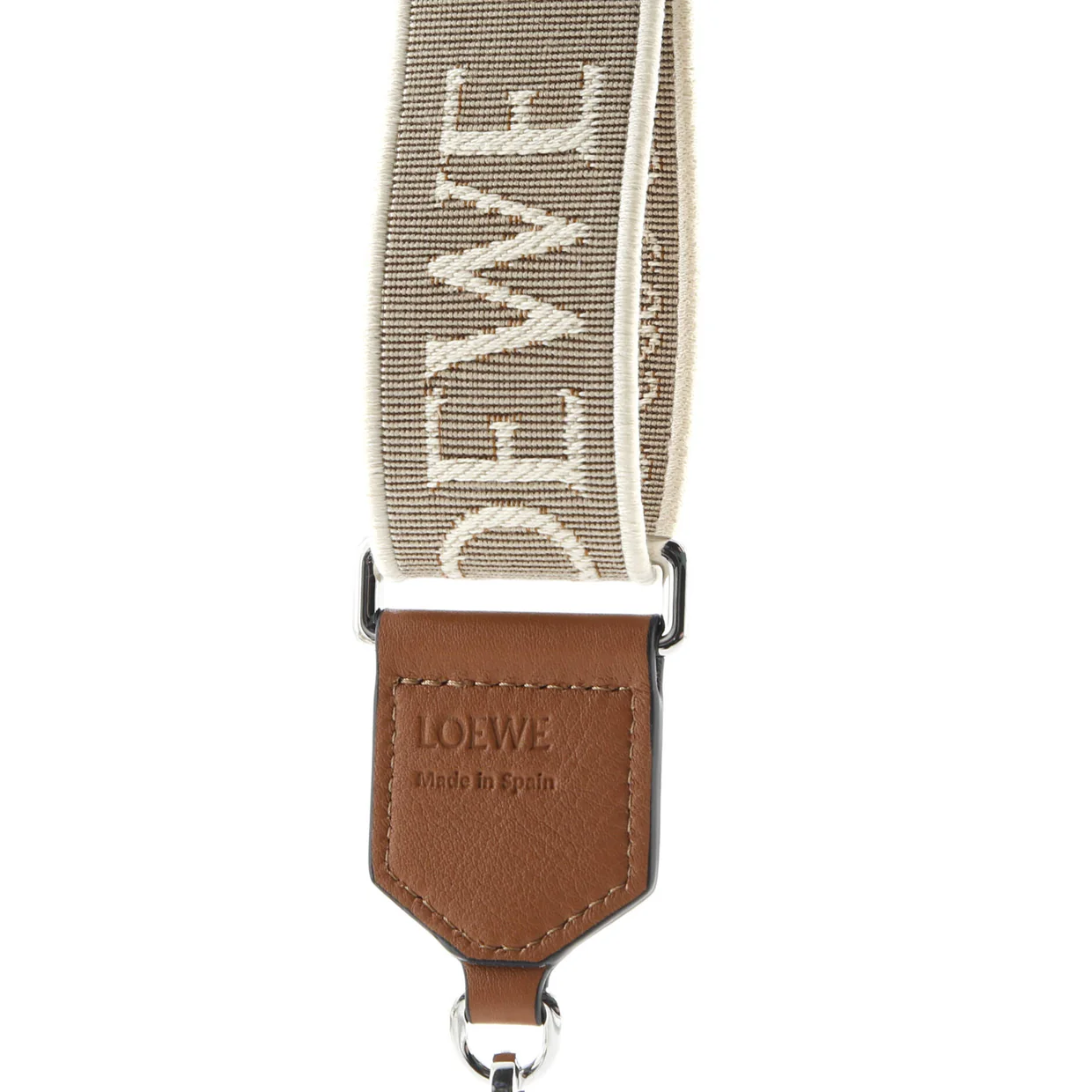 Anagram Shoulder Strap Jacquard With Leather - Deep Luxury