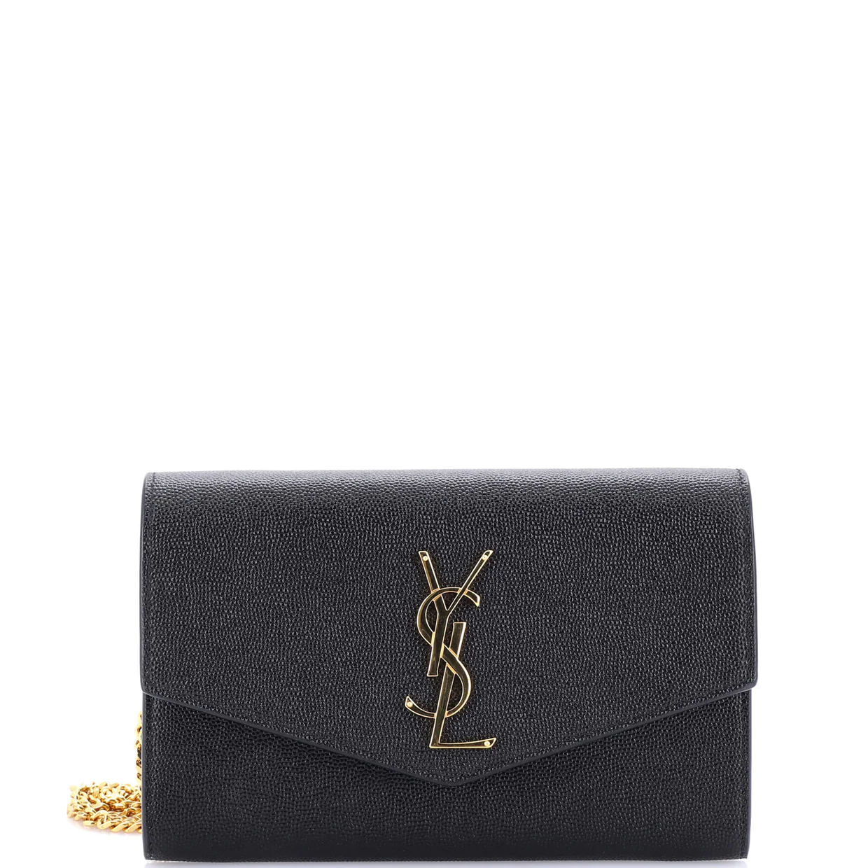 Uptown Chain Wallet Leather - Deep Luxury