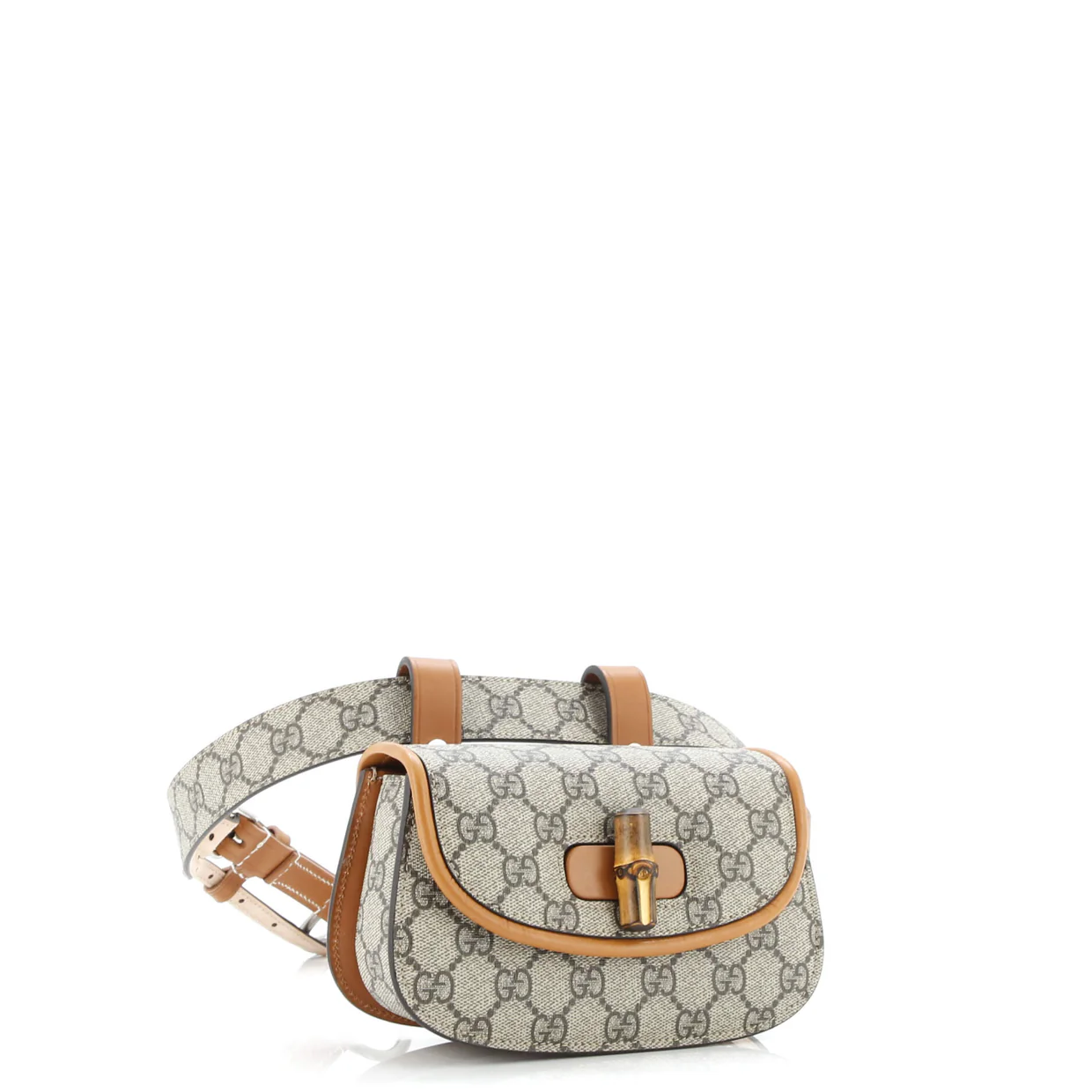 Bamboo 1947 Belt Bag GG Coated Canvas Mini - Deep Luxury