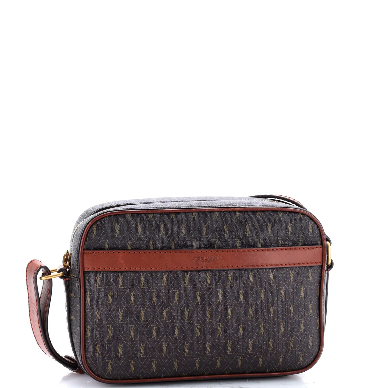 Le Monogramme Camera Bag Monogram All Over Coated Canvas and Leather Small - Deep Luxury