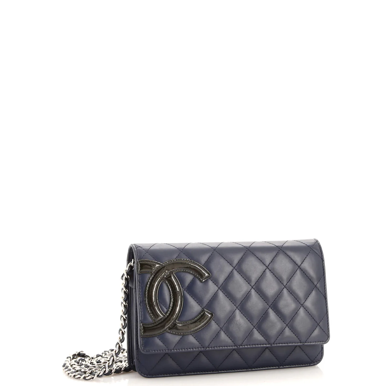Cambon Wallet on Chain Quilted Leather - Deep Luxury
