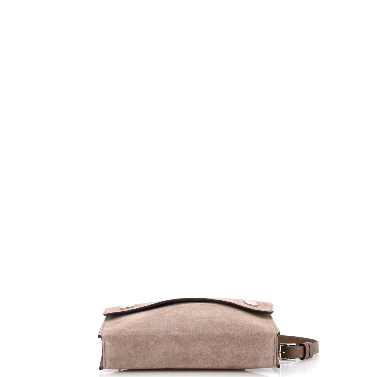 Double Snap Pochette Crossbody Grizzly with Swift - Deep Luxury