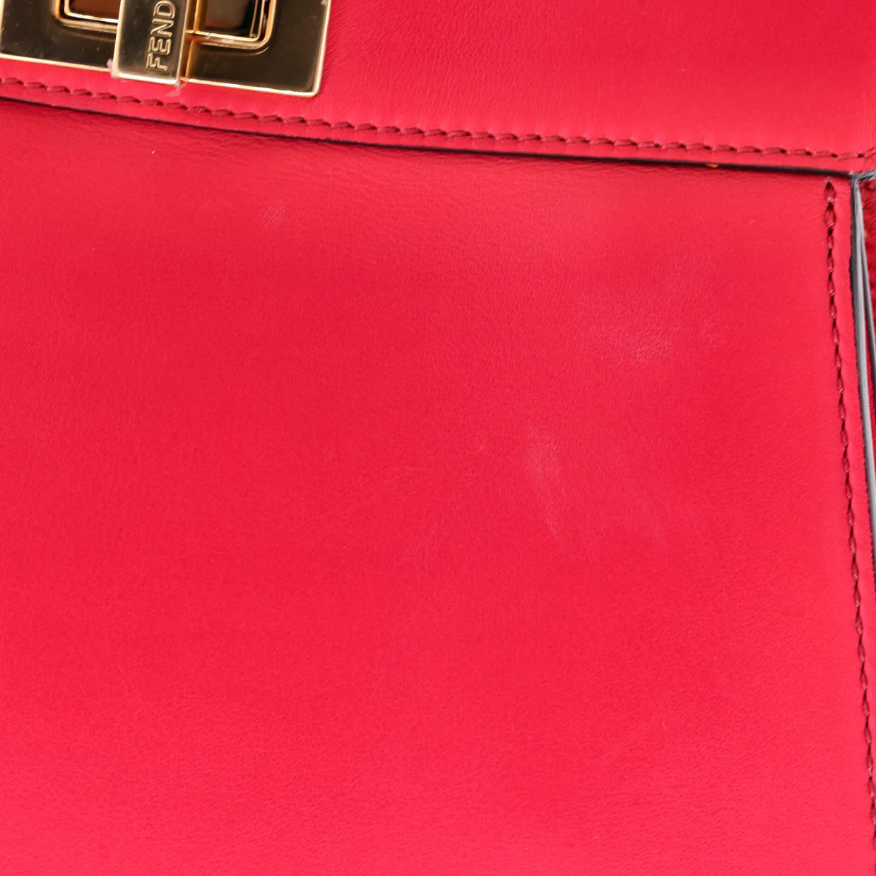 Peekaboo ISeeU Bag Leather Small - Deep Luxury