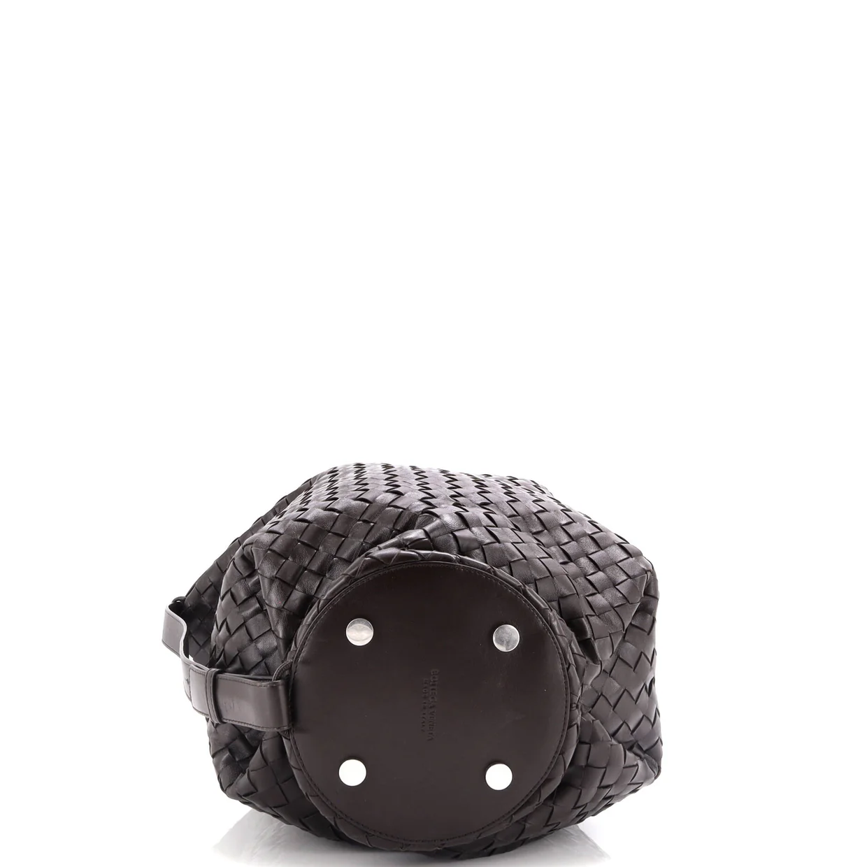 Hop Bag Intrecciato Leather Large - Deep Luxury