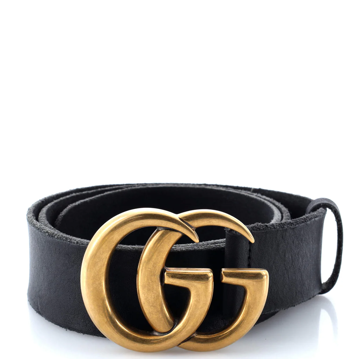 GG Marmont Belt Leather Wide 85 - Deep Luxury