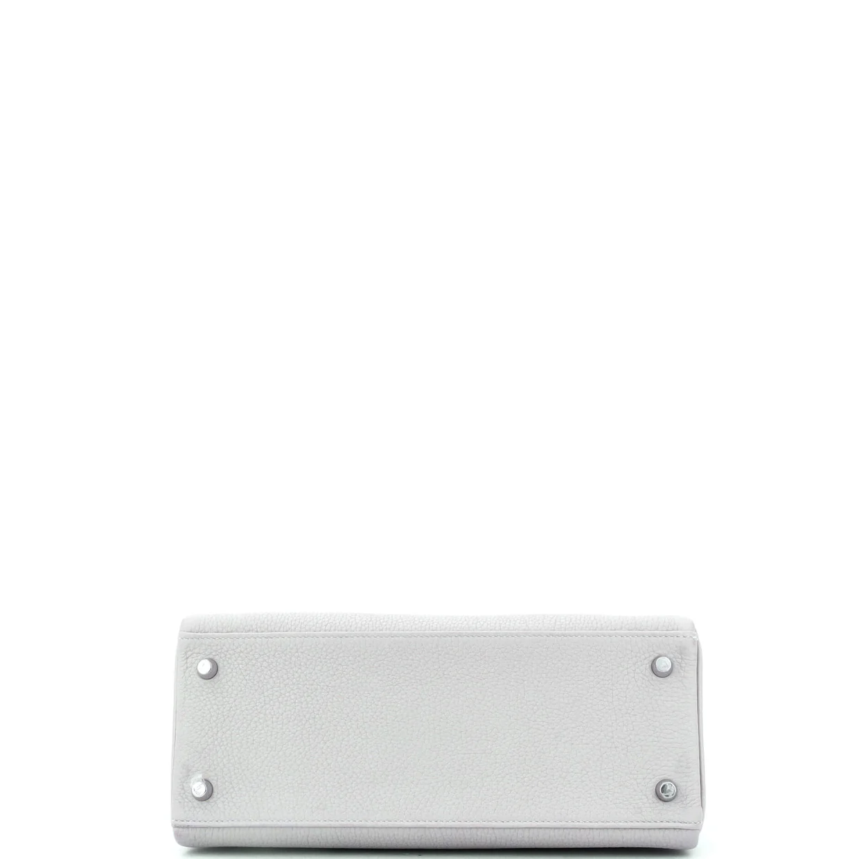 Kelly Handbag Grey Togo with Palladium Hardware 28 - Deep Luxury