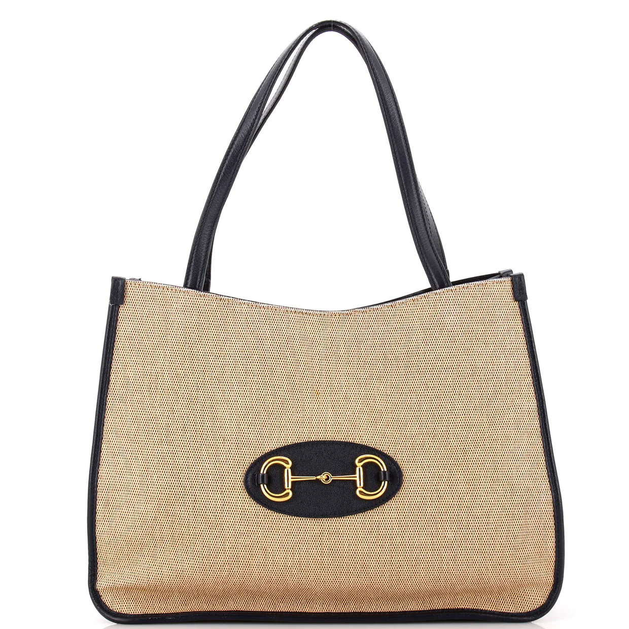 Horsebit 1955 Tote Canvas and Leather Medium - Deep Luxury
