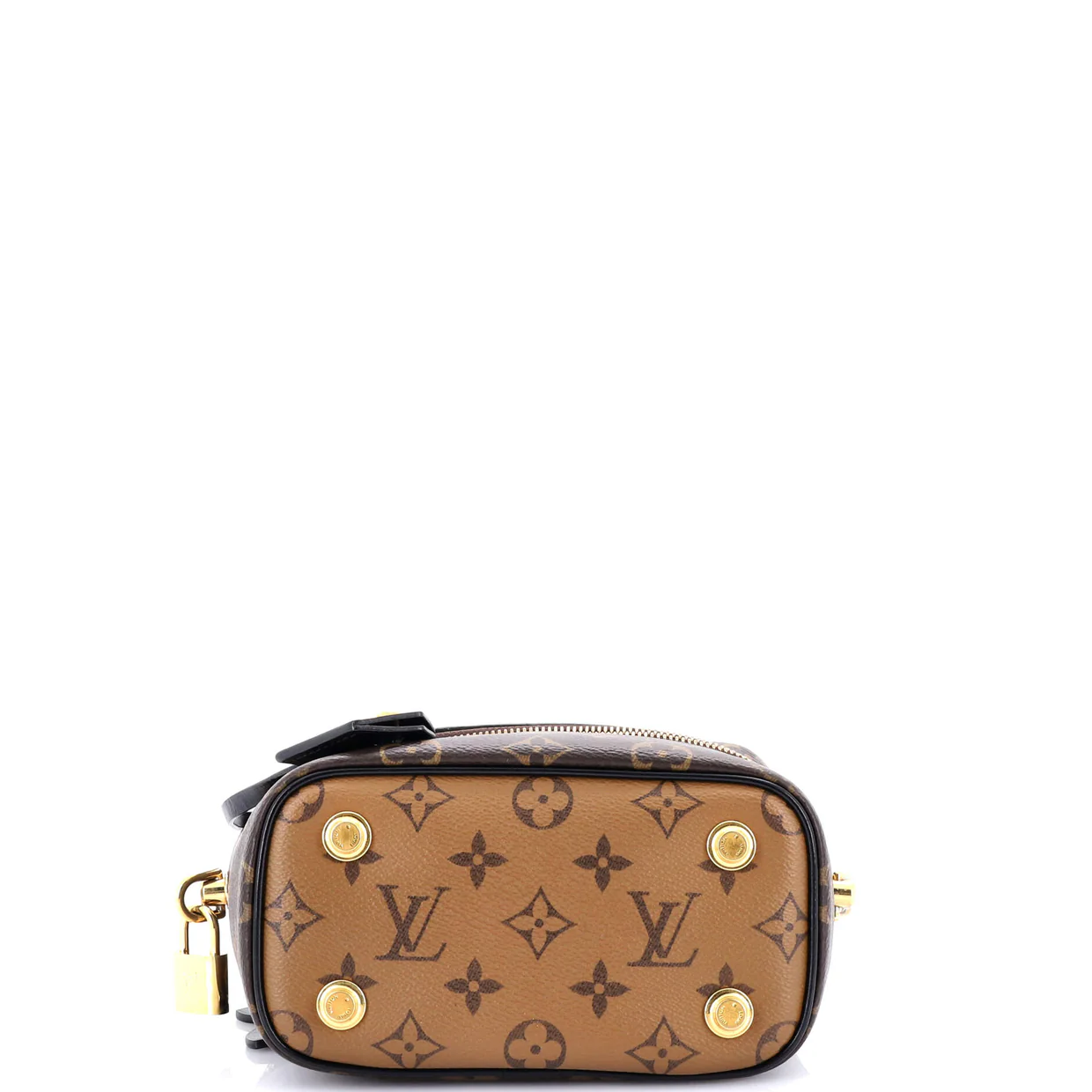 Vanity Handbag Reverse Monogram Canvas PM - Deep Luxury