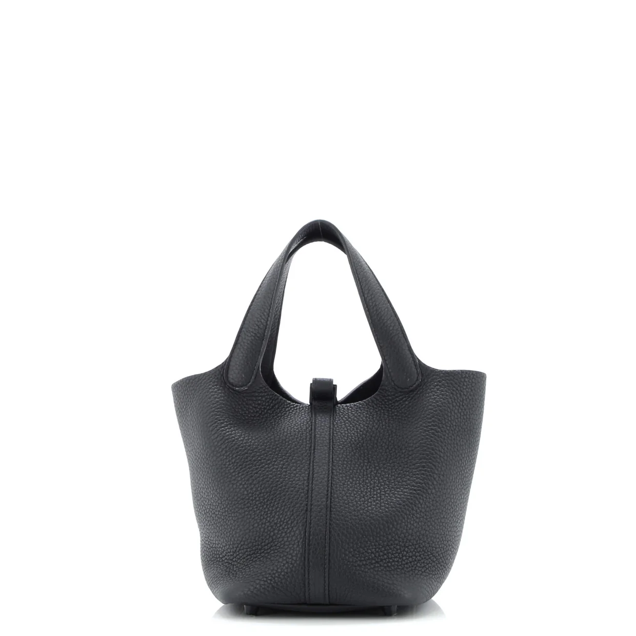 Monochrome Picotin Lock Bag Clemence PM - Deep Luxury
