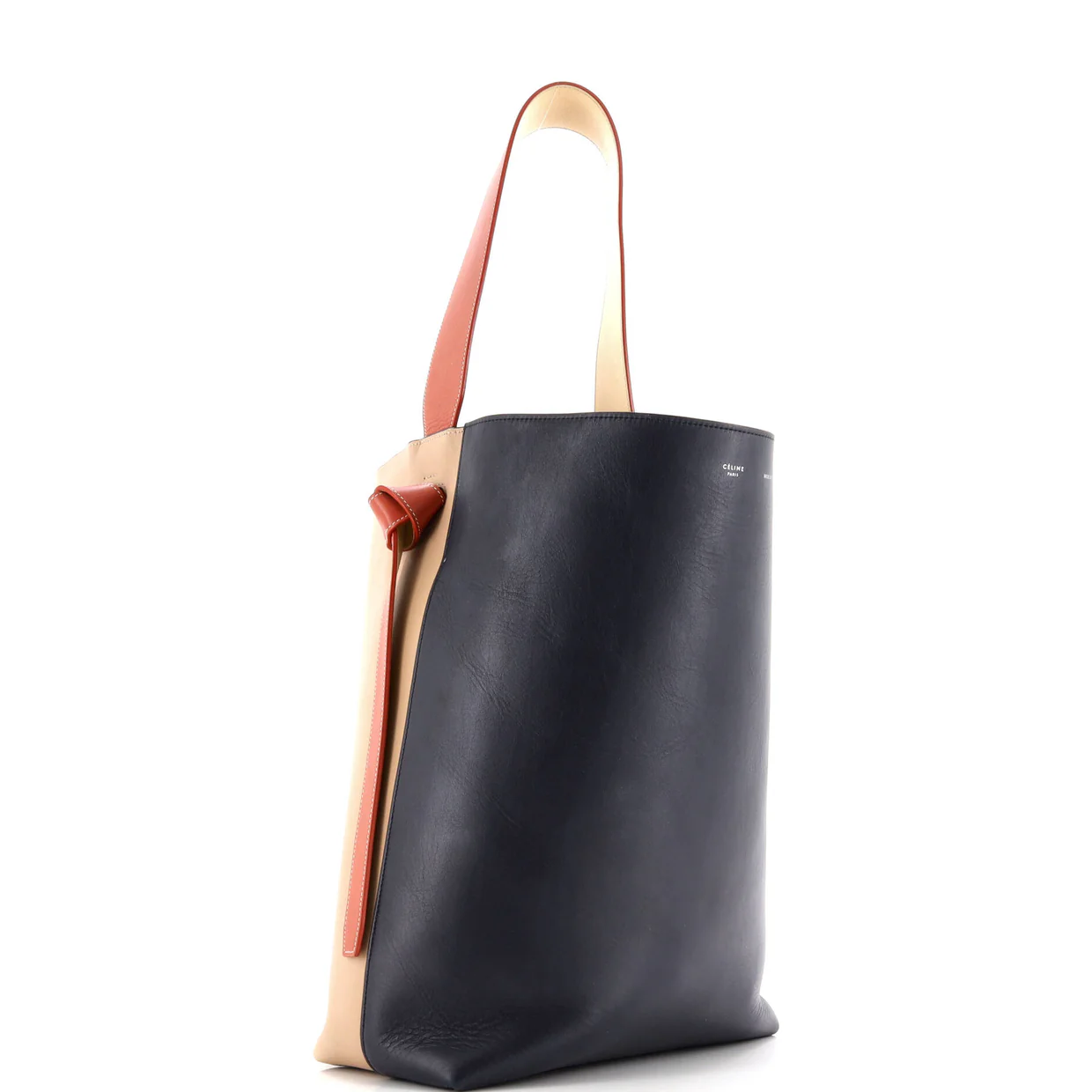 Twisted Cabas Tote Calfskin Small - Deep Luxury
