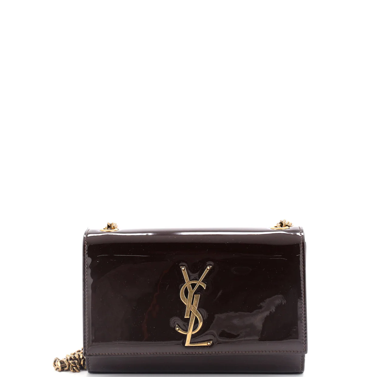 Classic Monogram Crossbody Bag Patent Small - Deep Luxury