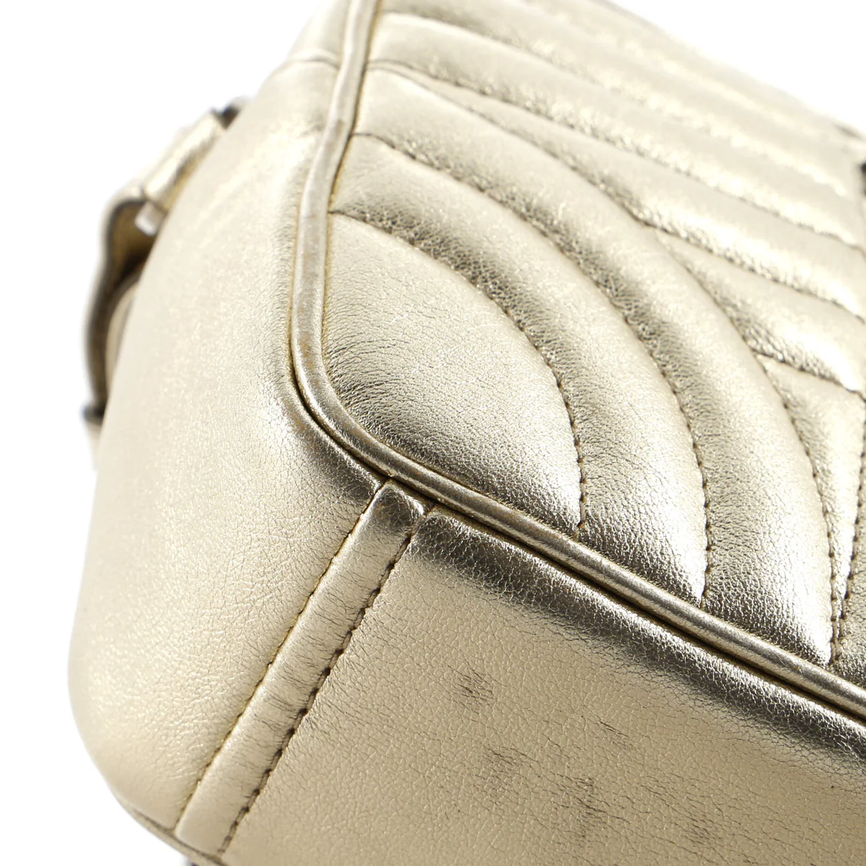 Camera Bag Diagramme Quilted Leather Mini - Deep Luxury