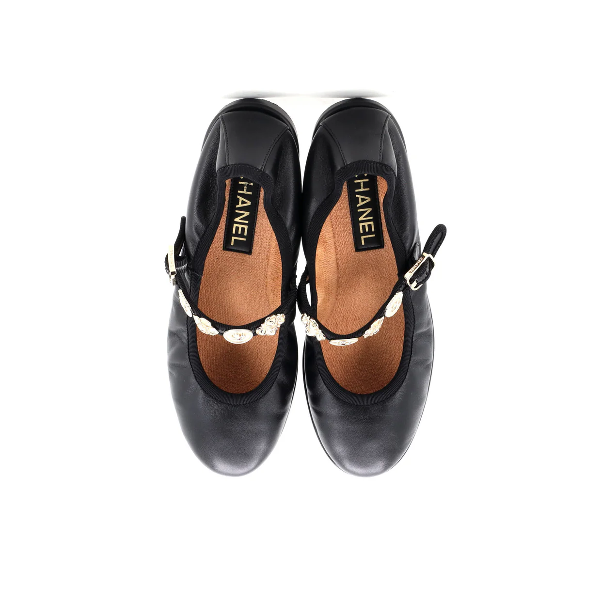 Women's Charm Mary Jane Flats Leather - Deep Luxury