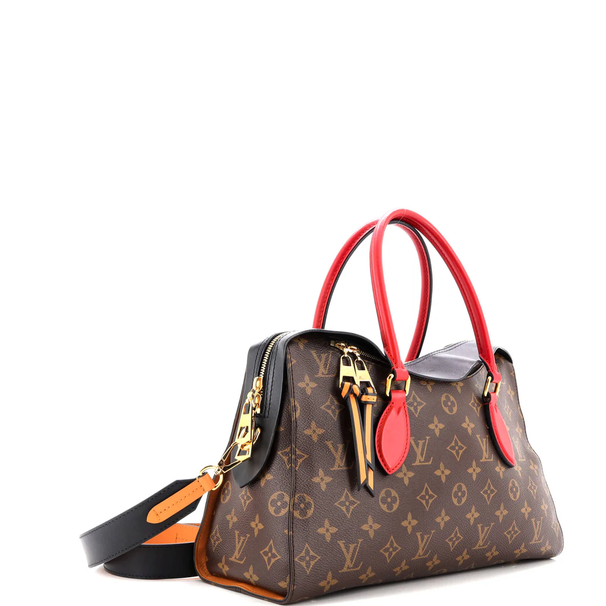 Tuileries Handbag Monogram Canvas with Leather - Deep Luxury