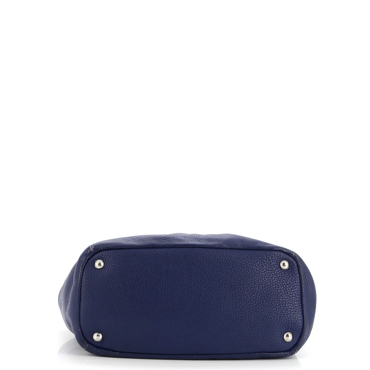 Side Pocket Convertible Tote Vitello Daino Large - Deep Luxury