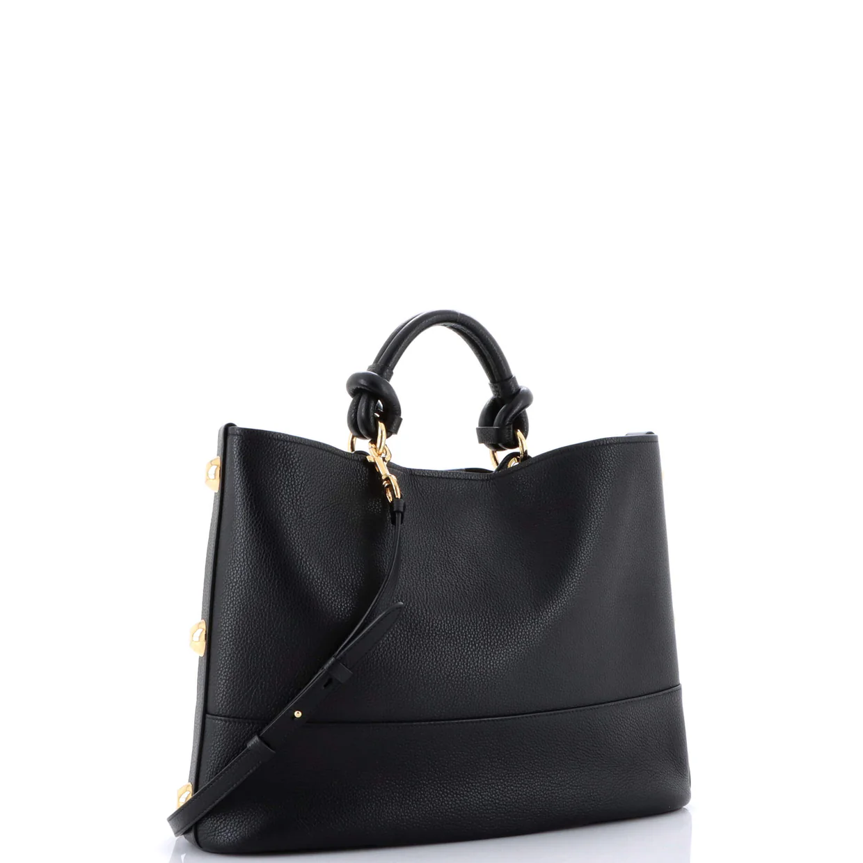 Glam Tote Bag Leather - Deep Luxury