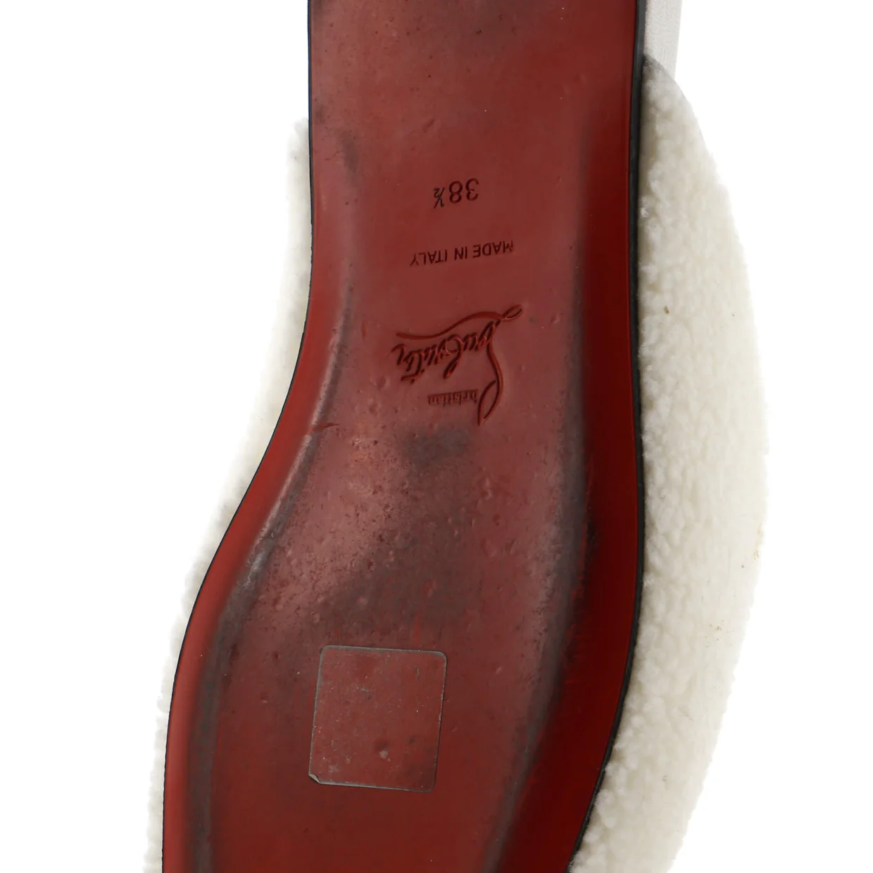 Women's Navy Coolito Donna Flat Mules Shearling - Deep Luxury