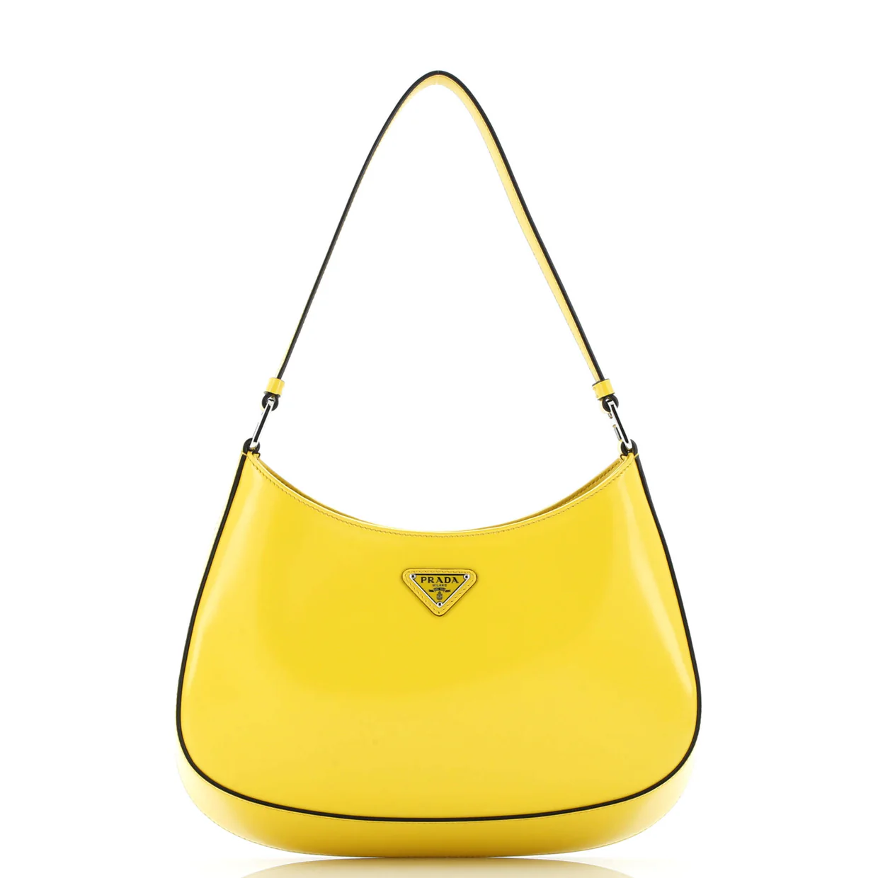 Cleo Shoulder Bag Spazzolato Leather Large - Deep Luxury