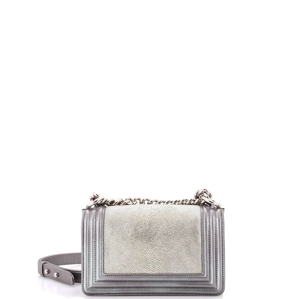Boy Flap Bag Stingray Small - Deep Luxury
