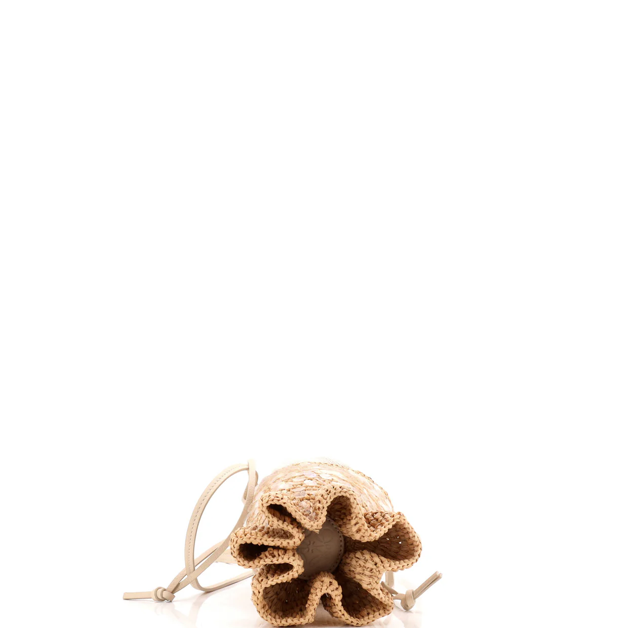 Paula's Ibiza Fish Pouch Raffia with Sequins - Deep Luxury
