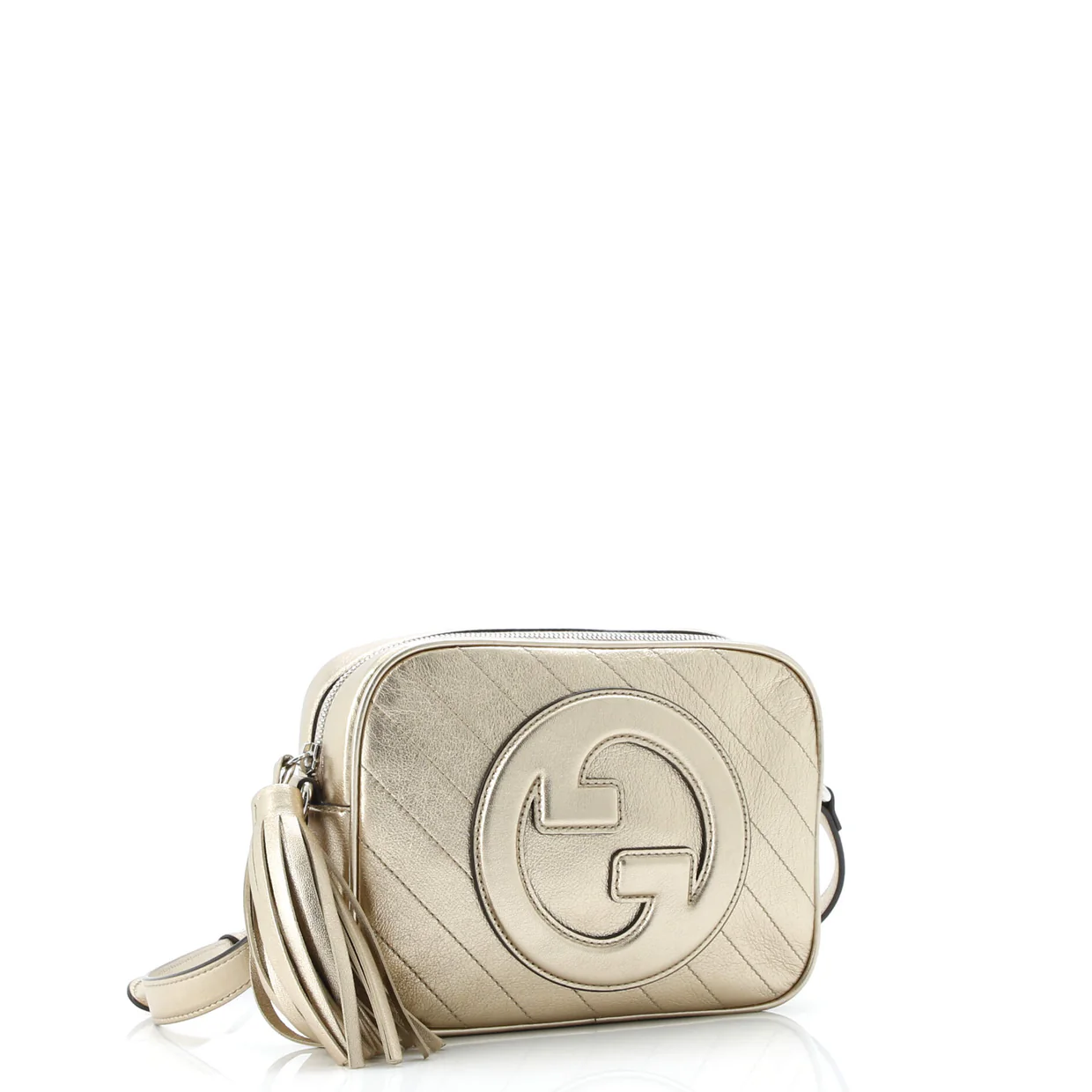 Blondie NM Camera Shoulder Bag Diagonal Quilted Leather Small - Deep Luxury